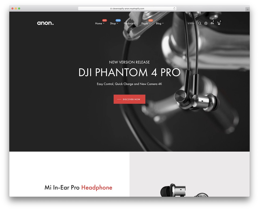 anon mega menu wordpress theme