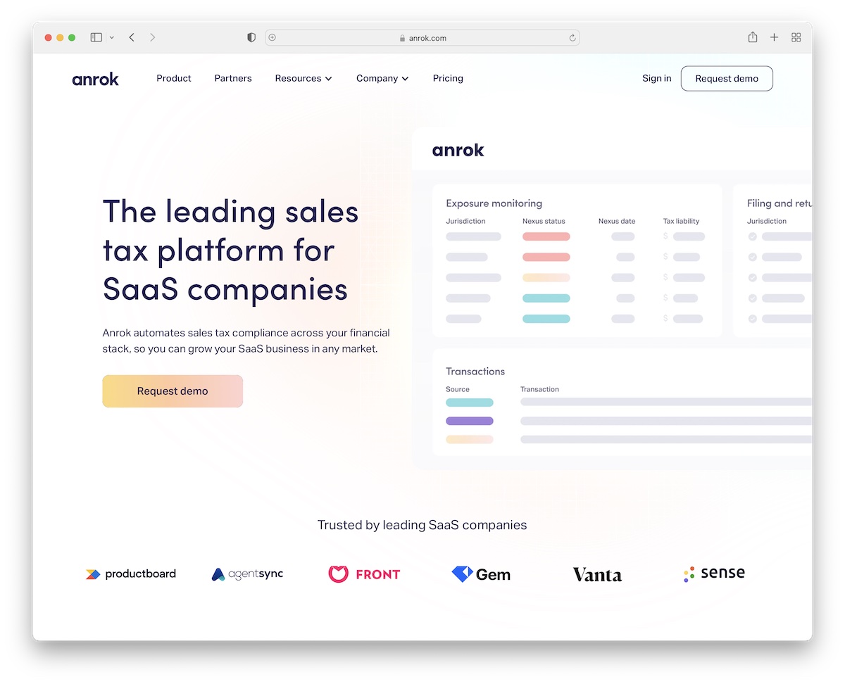 anrok webflow website