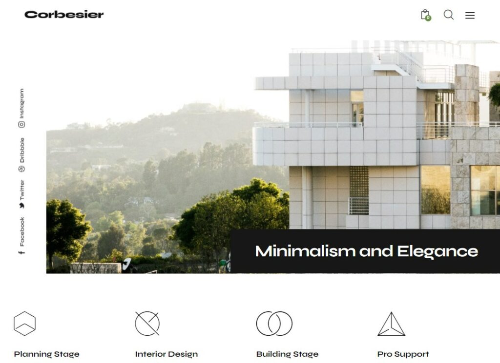 Corbesier - Modern Architecture & Interior Design WordPress Theme
