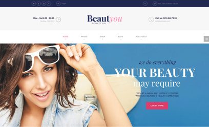 hair salon WordPress themes