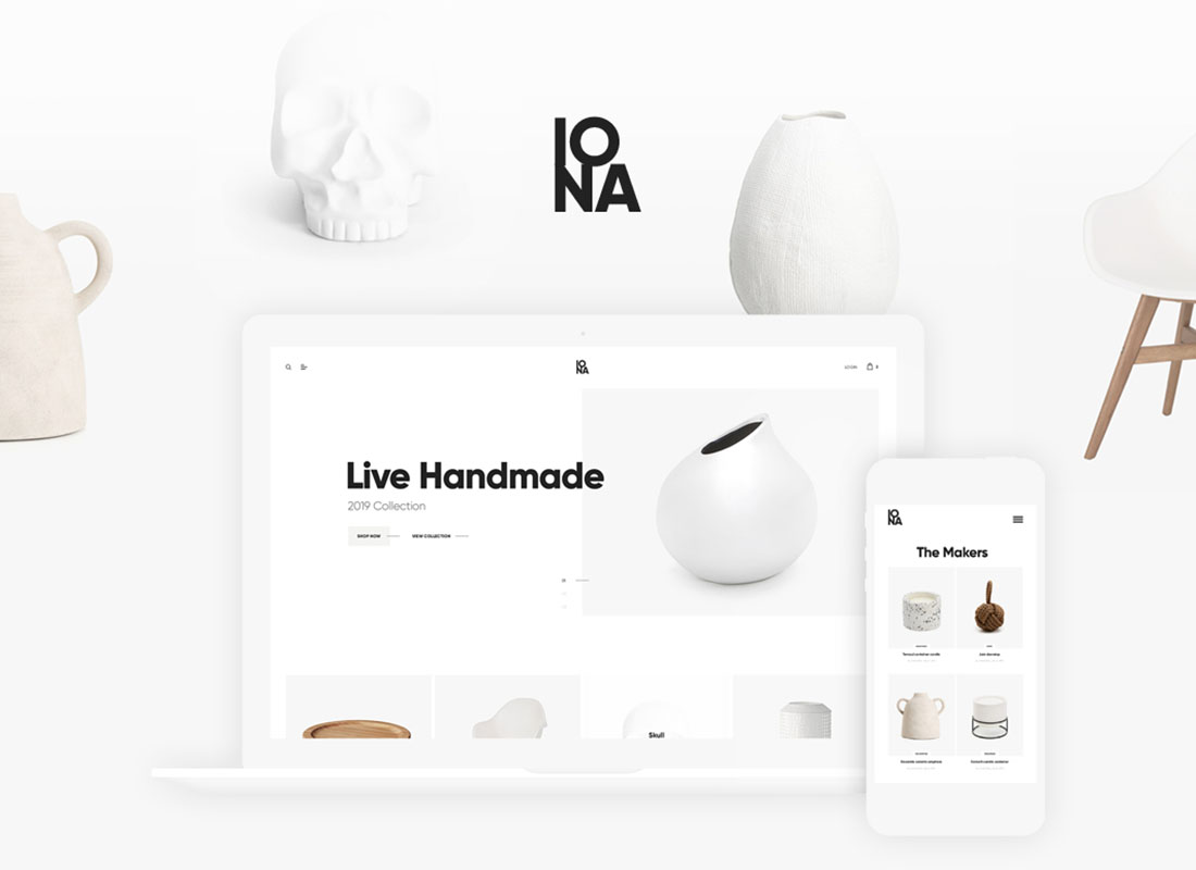 Iona - Handmade & Crafts Shop WordPress Them
