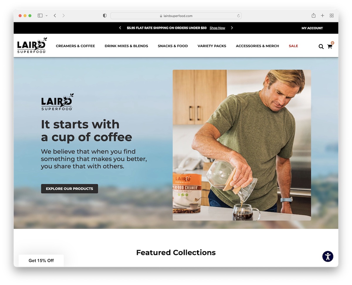 laird superfood food website