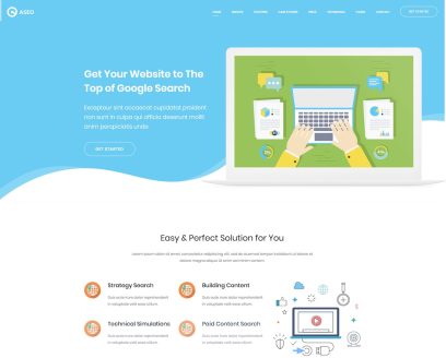 marketing website templates