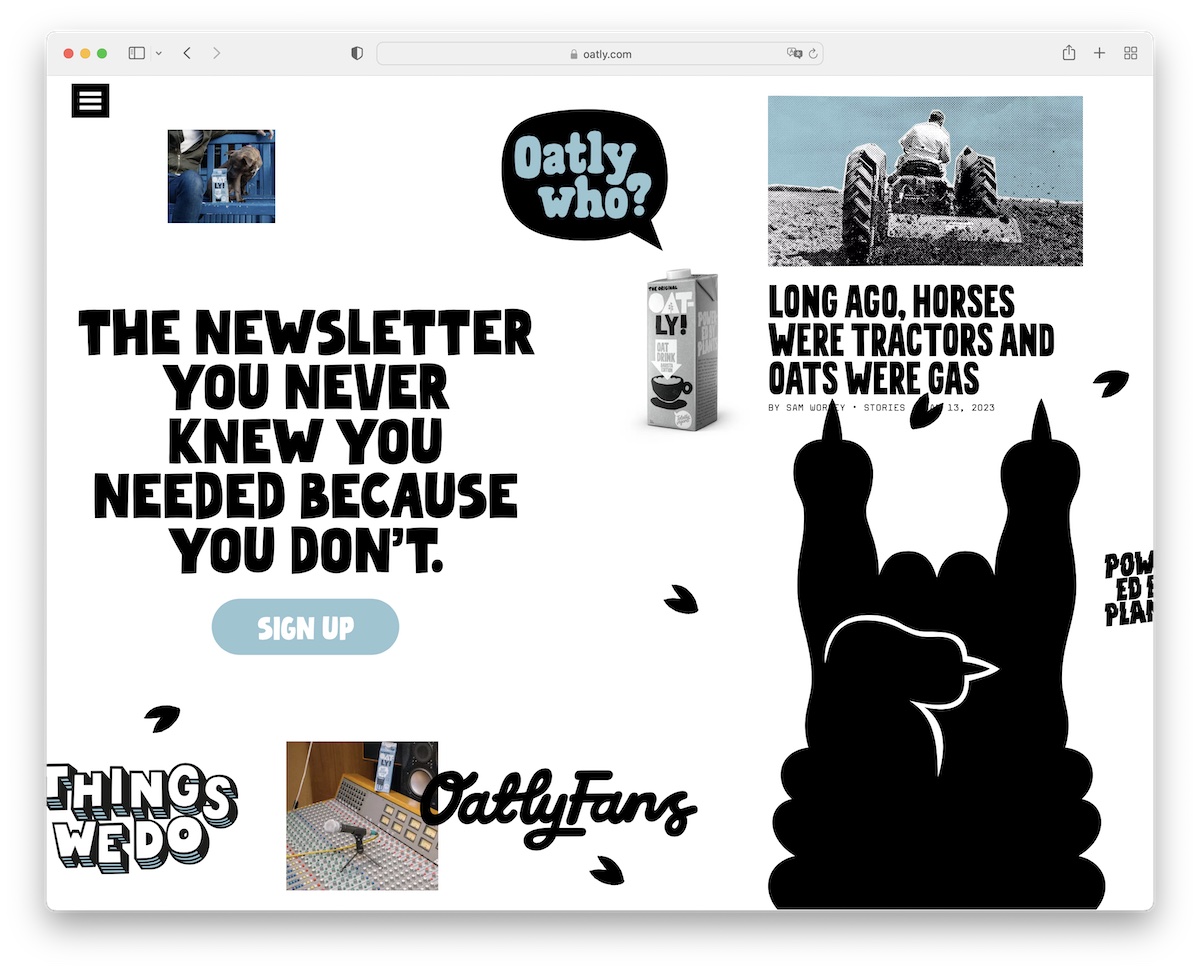oatly shopify website