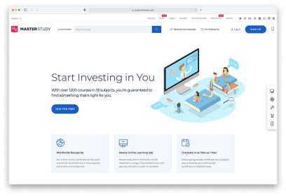 online course WordPress themes