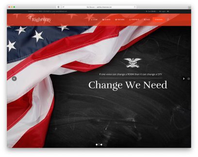 political WordPress themes