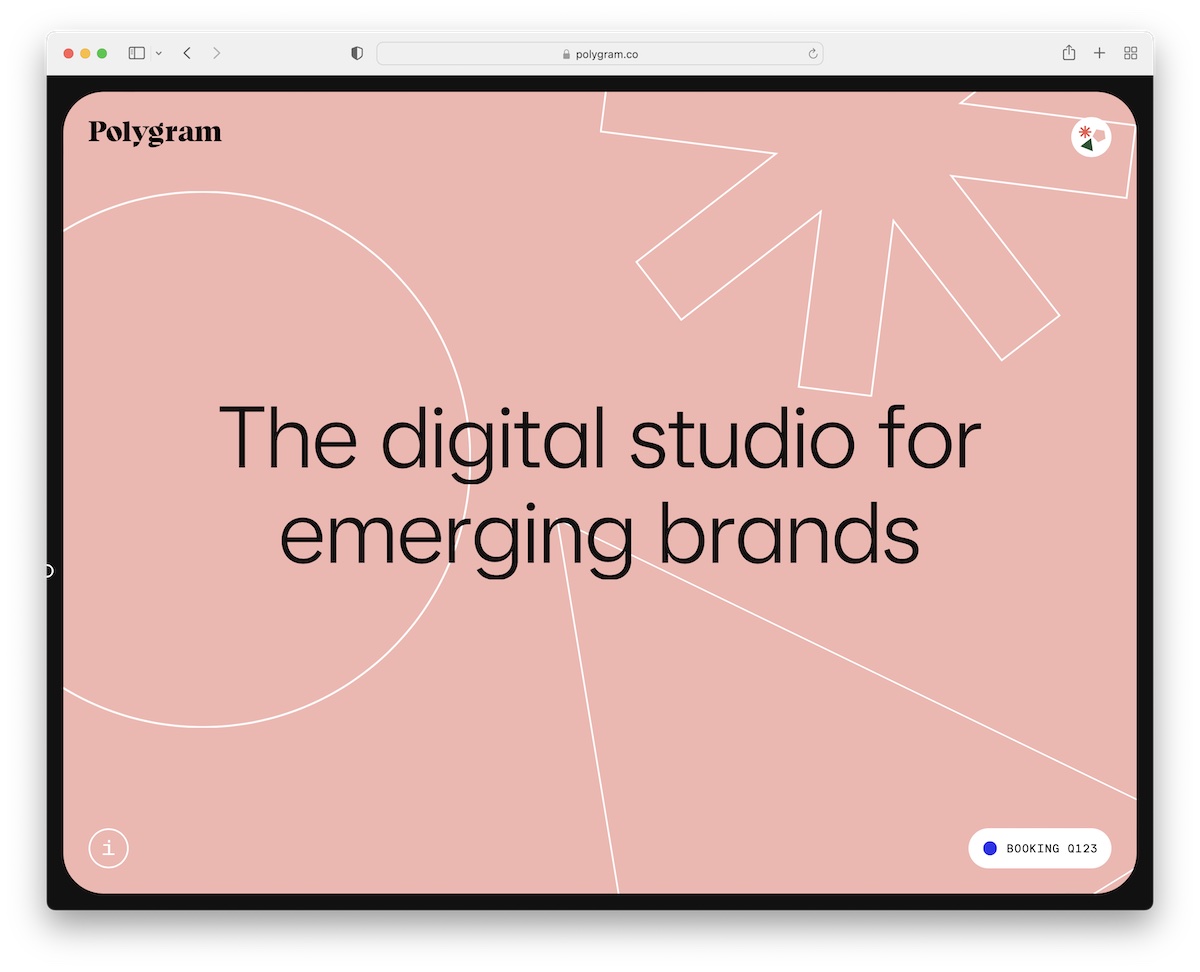polygram webflow website