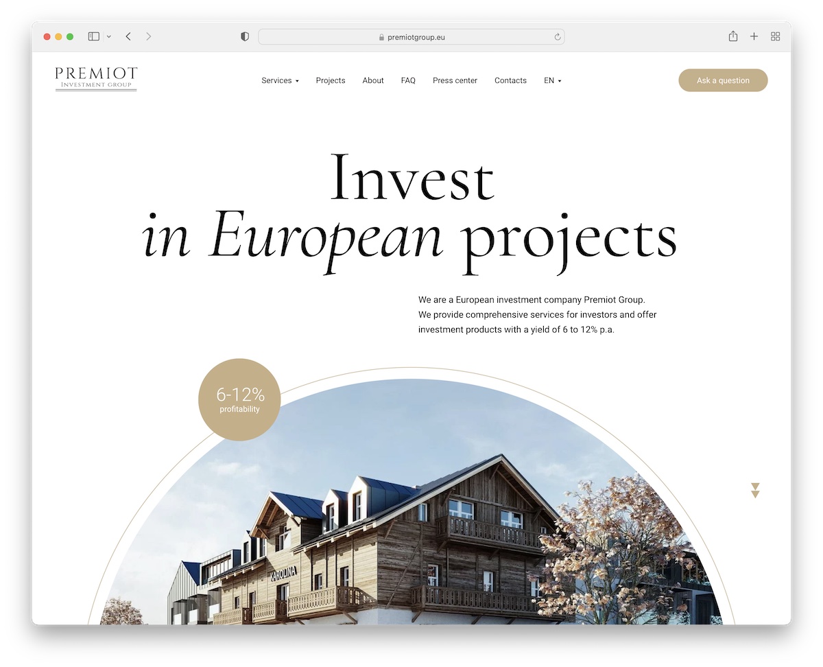 premiot tilda website