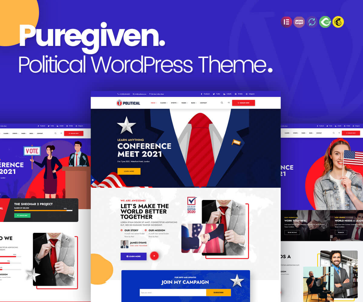 puregiven political theme