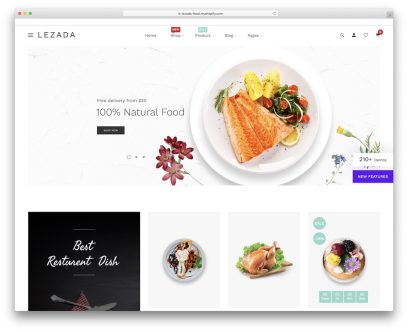 shopify restaurant themes