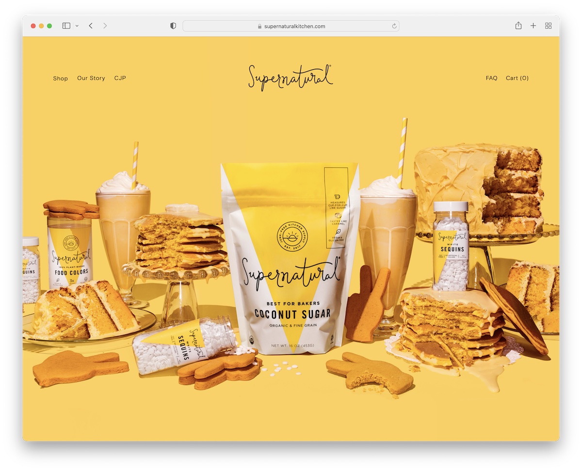 supernatural food website