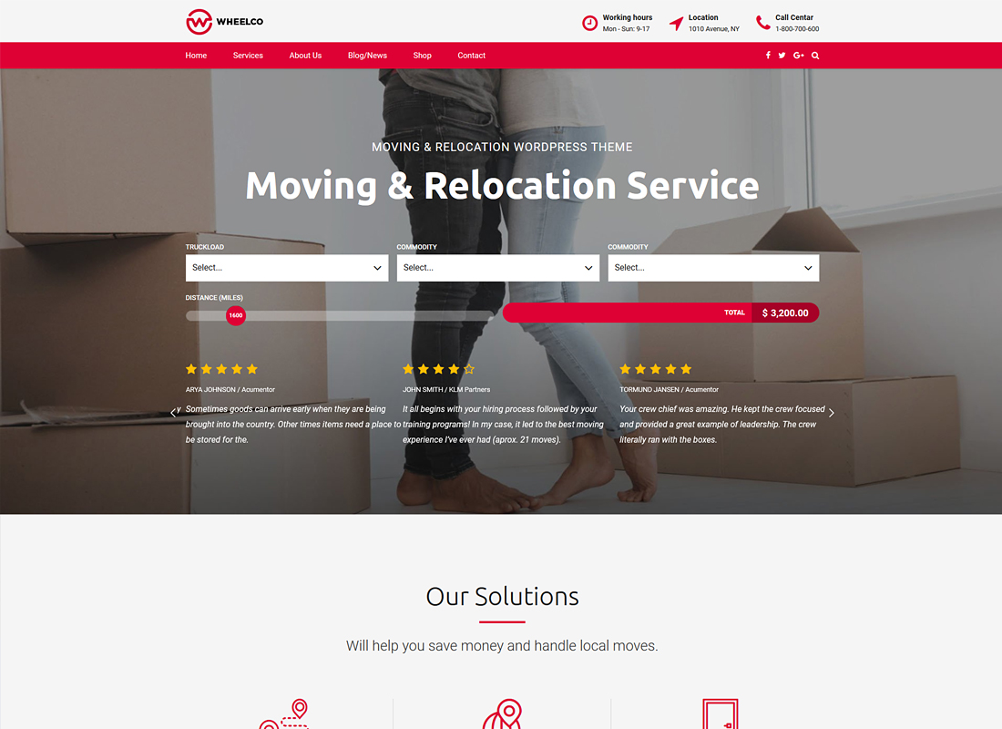 Wheelco | Moving, Cargo, Transport & Logistics