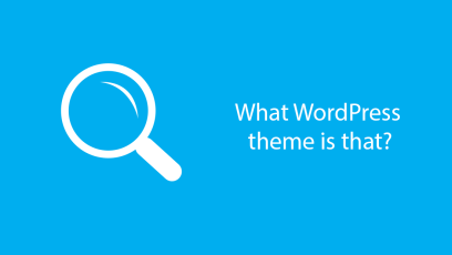 What WordPress theme is that